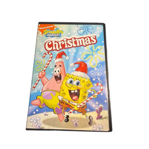Nickelodeon Spongebob Squarepants Christmas DVD One Size Blue Red #356